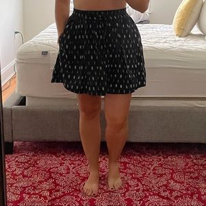 Madewell high waist cotton skirt